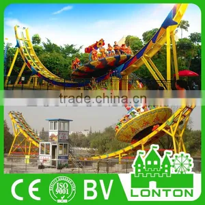 Entertainment UFO Equipment Thrill Track Cars Park Game Rides For Adult thumbnail-5