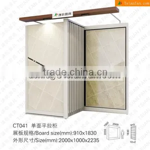Tsianfan Custom Metal Display Stand for Tiles/metal Display Shelf for Ceramic Tiles CT041 thumbnail-1