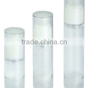 Pastic Vacuum Lotion Bottle Cosmetic Container With Pump thumbnail-1