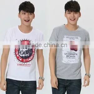 Cheap 100% Cotton t Shirt Men T-shirt thumbnail-5