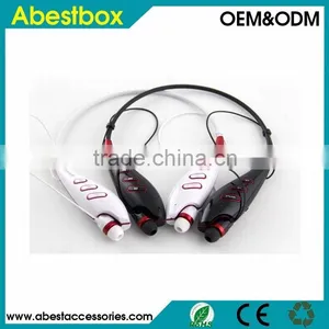 Hbs-740 Wireless Music Stereo Bluetooth Headset,Universal Vibration Neckband Style Headphone Earphone for IPhone and for Samsung thumbnail-1