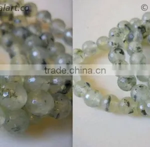 Rutile Quartz Faceted Beads Bracelets thumbnail-1