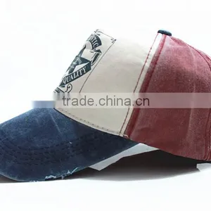 Distressed Vintage High Quality Embroidery Worn-out Baseball Cap thumbnail-4