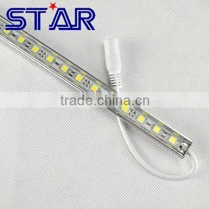 12v/24v Aluminum Profile LED Rigid Bar 5050 72led/m 16watt IP68 Waterproof for Under Cabinet Display Illumination thumbnail-2