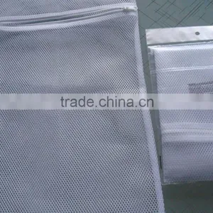 High Quality Polyester Mesh Zipper Laundry Cloth Washing Bag thumbnail-1