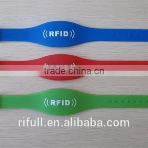 Factory OEM Radio Frequency Identification RFID Wristband thumbnail-1