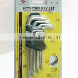 Hot Product Allen Key 9PCS Hex Key Mechanical Hand Tool thumbnail-1