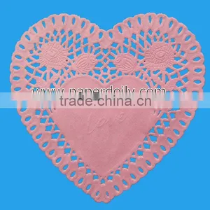 Heart Doily From Manufacturer - 95 Sizes for Your Choice thumbnail-1