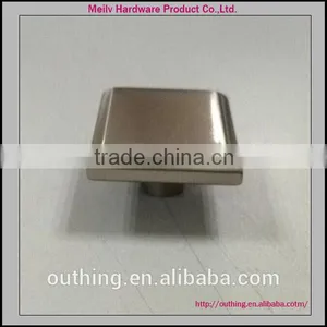 ISO9000 High Quality 30mm Square Zinc Kitchen Cabinet Furniture Cabinet Knob thumbnail-1