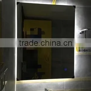 World Popular CE R0HS Certificate Freely Customized Function Wall Mounted Bright Bathroom Touch Screen Sensor LED Mirror thumbnail-2