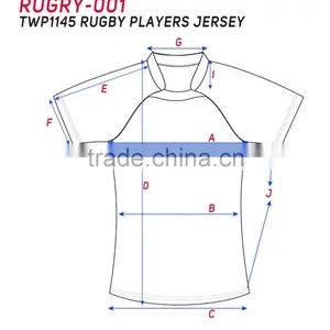 2016 Best Quality Custom Made Sublimated Rugby Jersey Sublimated Rugby Jerseys thumbnail-3