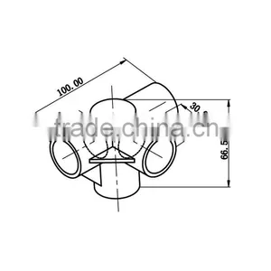 JY-A004|Plastic Connectors for Coated Pipe|Durable Plastic Joint for Industry|Durable Industrial Plastic Joint thumbnail-2
