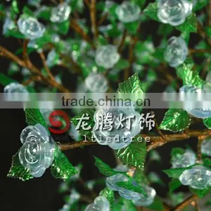 Hotel Decoration Led Rose Flower Tree Light thumbnail-3
