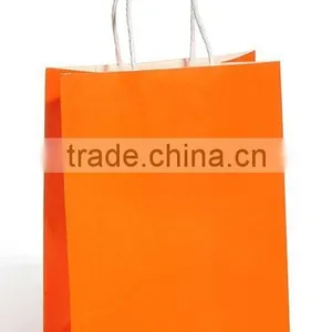 Wholesale Solid Color Gift Colorful Paper Kraft Bags thumbnail-3