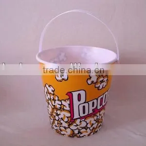 Plastic Popcorn Cup With Handle thumbnail-1