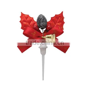 IYX-113 Red Leaves Shape Cake Plugin for Christmas Decoration thumbnail-1