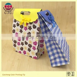 Mini Paper Gift Bag With Bow-knot thumbnail-3