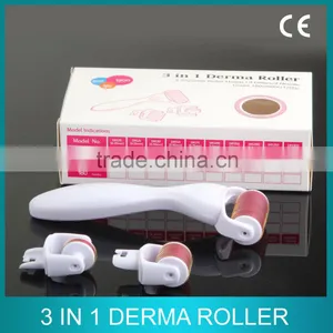 Latest Micro Needle 3 in 1 Skin Acne Derma Roller System thumbnail-1
