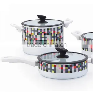 Kitchen Free Die Cast Aluminum Non-Stick Prestige Cookware Set thumbnail-3