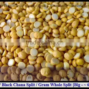 Chana Dal / Black Chana Split / Kala Chana Split / Desi Chickpeas Split / Brown Chickpeas Split / Cicerarietinum (Red Ruby) thumbnail-2