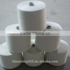 DISCOUNT!! 32NM/2ply 50% Australia Wool and 50% Acrylic Blend Yarn, Raw White Color. thumbnail-6