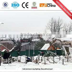 Widely Used YUFCHINA Amusement Park Equipment Animatronic Dinosaur thumbnail-4