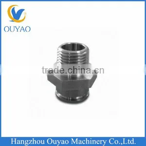 Stainless Steel 316 Male Inserts, Anodizing Finish, A Part of Water Piping System thumbnail-1