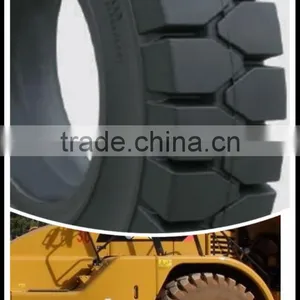 TOP SALES! Solid OTR Tires for Wheel Loaders for VOLVO, CAT, LIEBHERR, Heavy Duty Truck Solid OTR Tires. thumbnail-6