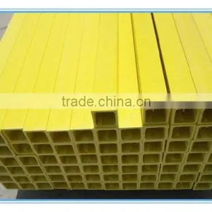 Fiberglass Reinforced Plastic Square Pipe Type-50*50*5mm/frp Rectangular Tube thumbnail-4
