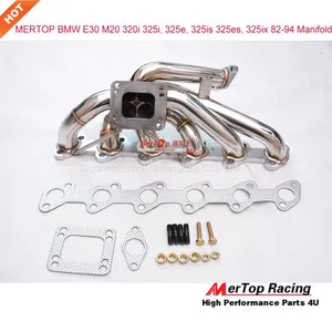 Mertop Upgrade B** E30 M20 T3 T4 Turbo Manifold 320i 325i 325e 325iS 325es 325ix 14mm Flange Thick 82-94 thumbnail-1