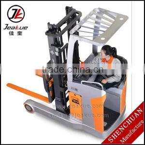 Mast Forward 1.5T 5m Lift Height CE ISO Approved Curtis Controller Stacker Reach Forklift thumbnail-2