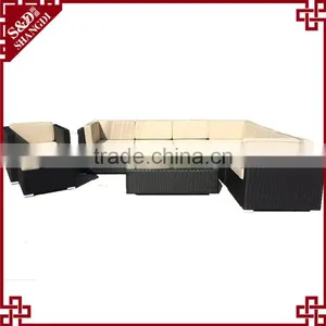 S&D 2016 Wholesale Synthetic Rattan Furniture Garden Sofa Outdoor Furniture thumbnail-1