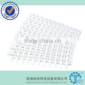 M2540 Radius Flush Grid Plastic Modular Belt thumbnail-1