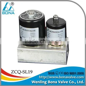 Double Coil BONA Copper Wire AC110V 120V M10*1 6.5mm 8mm Plasma Cutter Cutting Welding Machine Gas Valve Magnetic Valve thumbnail-1