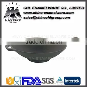 Factory Direct Healthy Cast Iron Stove Wok thumbnail-1