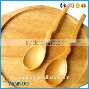 Natural Wood Material Ice Cream Spoon, Small Wooden Salt Jam Tea Spoons thumbnail-3