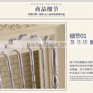 Polished Silver Stainless Steel Luxury Modern Chiavari Chair LQ-SSC001 thumbnail-4