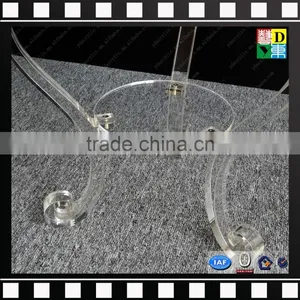 Small Round Three Legs Acrylic Coffee Table From Shenzhen Yidong thumbnail-5