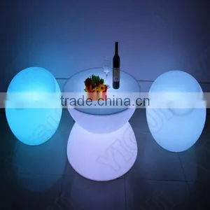Hot Sale Battery Power Remote Control Glowing Led Bar Table for Night Club thumbnail-6