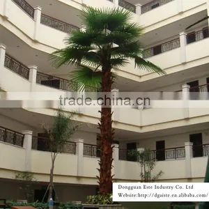 Home and Outdoor Garden Edging Decoration 1ft to 33ft or 1m to 10m Height Artificial Fiberglass Palm Tree EZLS08 0805 thumbnail-4
