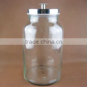 Glass Storage Jars With Lid / Glass Food Jar thumbnail-1