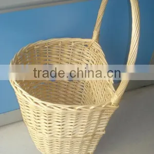 Wicker Shopping Trolley & Wicker Shopping Cart & Willow Utility Cart thumbnail-6