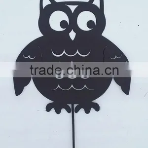 Garden Stake With Owl Decoration thumbnail-1