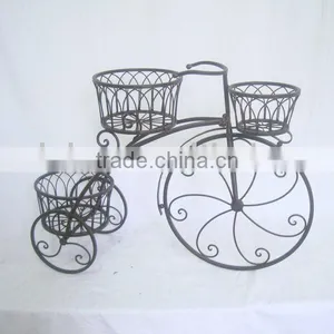 METAL BICYCLE PLANT HOLDER thumbnail-1