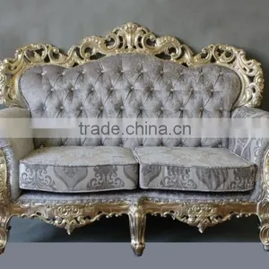 MS-1407-02 France Style Furniture Sofa Set in Silver Finish thumbnail-1