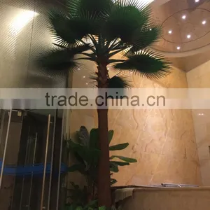 Indoor Artificial Plastic Palm Trees Environmental Friendly Artificial Plants thumbnail-3