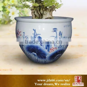 Lotus Large Chinese Garden Pots thumbnail-4