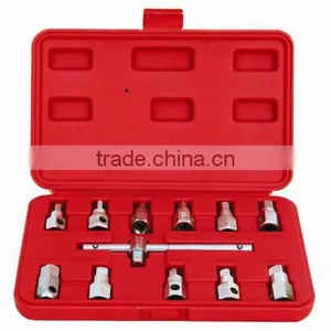 12pcs Quadrilateral And Hex Oil Drainer- Car Repair Tools thumbnail-1