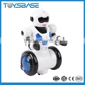 Bump and go Battery Operated Light up Dancing Robot Toy thumbnail-1