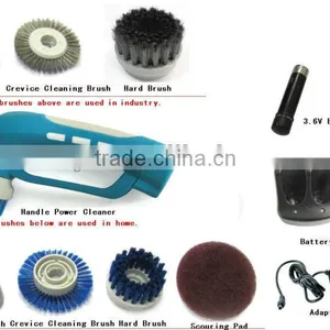 Kitchen Power Scrubber,cleaning Brush,Electric Scrubber,Household Cleaning Set thumbnail-1